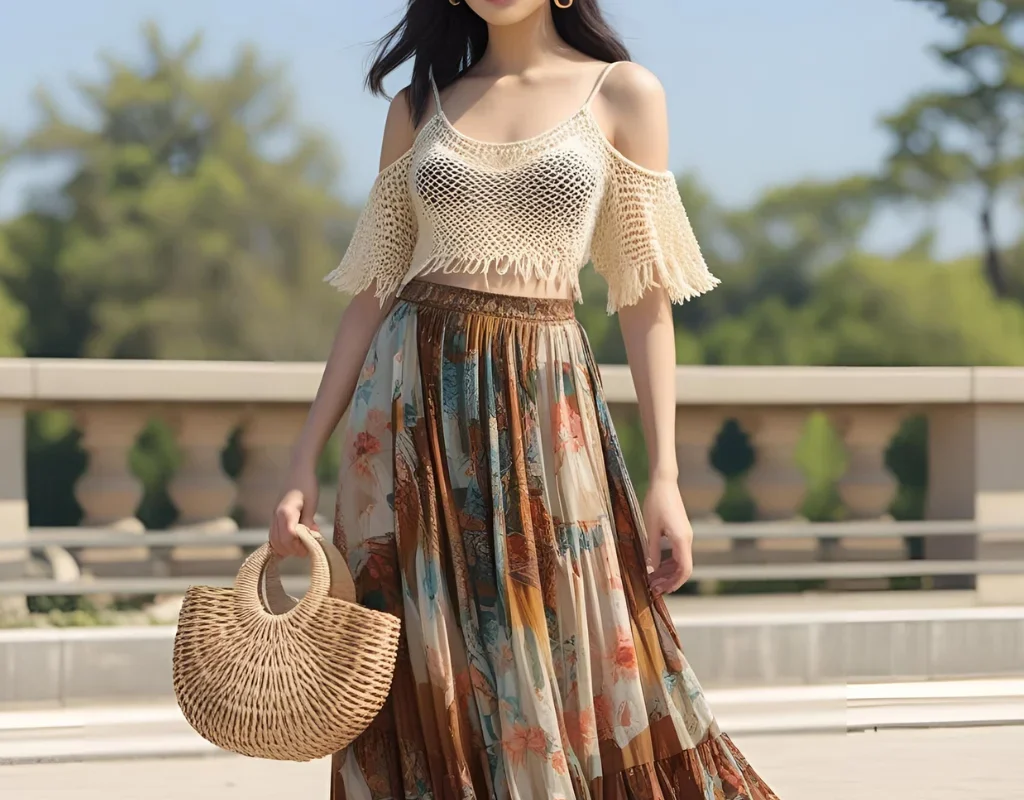 Summer 2025 Fashion Trends: Boho Skirts and Crochet Flats You’ll Love